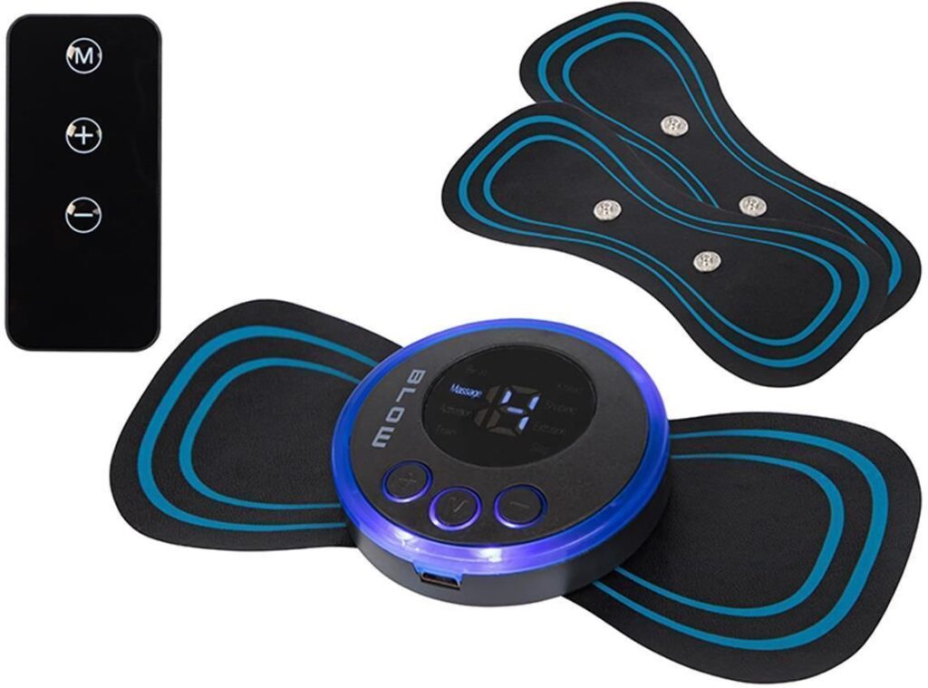 Masażer elektrostymulator BLOW EMS do ciała BUTTERFLY